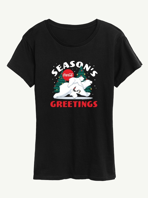 Coca Cola  Polar Bears Short Sleeve Graphic Tee