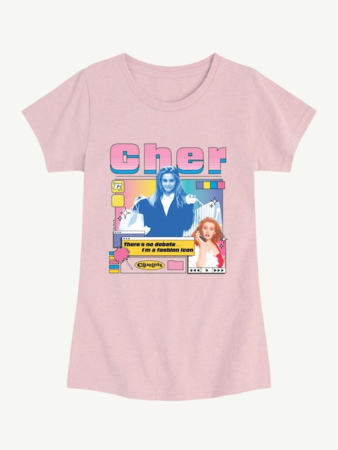 Cher Clueless Short Sleeve Tee For Girls