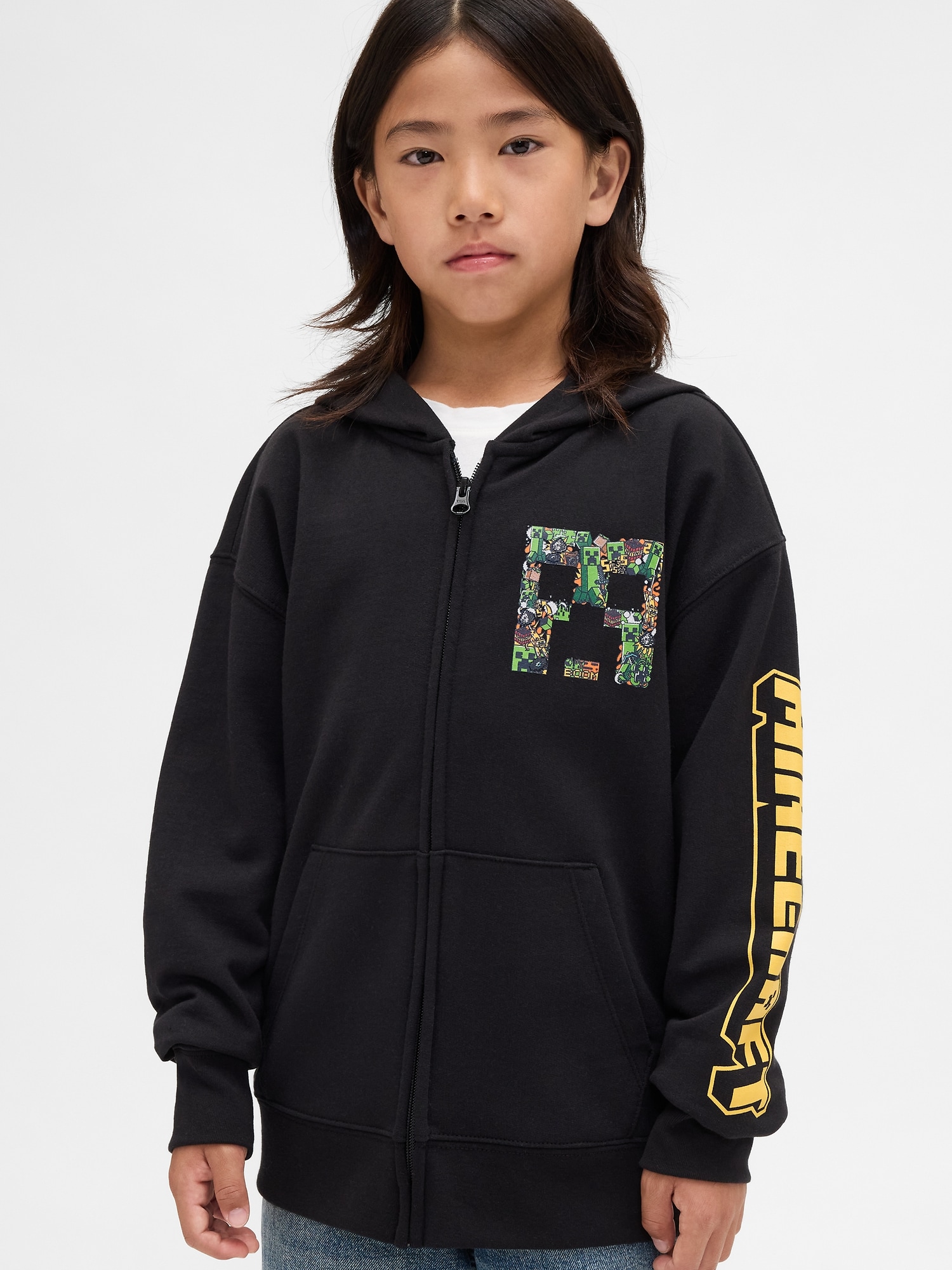 マインクラフト ジップアップパーカー-0