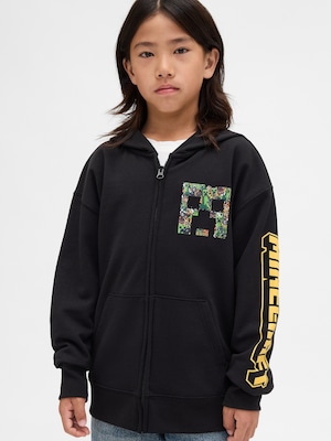 マインクラフト ジップアップパーカー