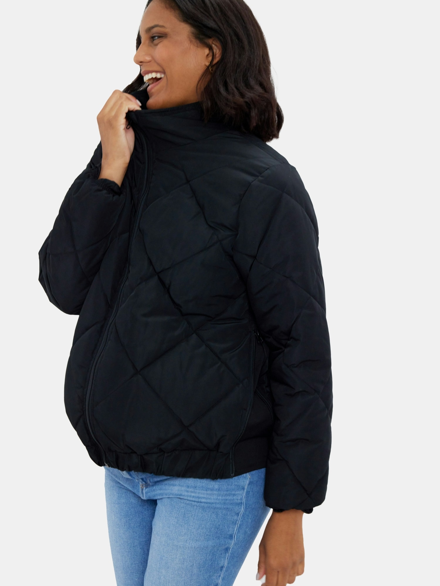 Ingrid and Isabel Maternity Puffer Jacket