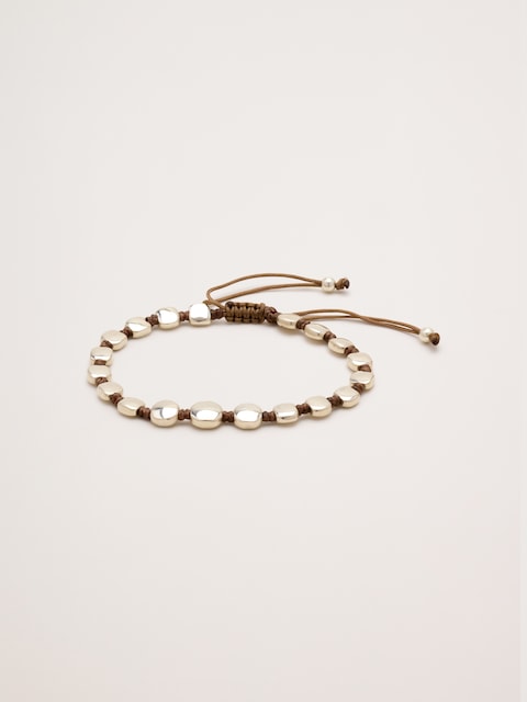 Square Silver Gem Bracelet by Caputo & Co