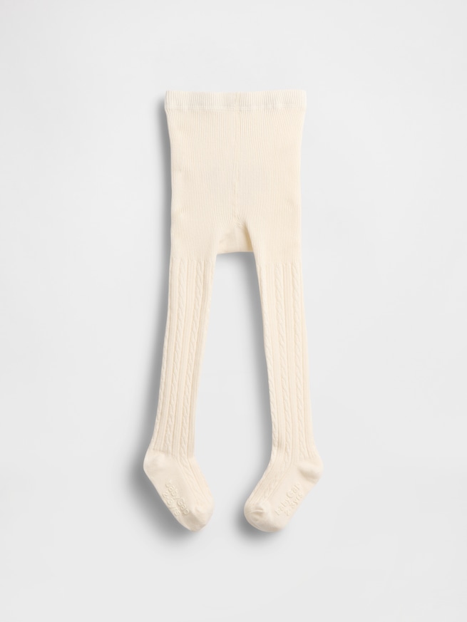 ブラナンベア GAPロゴ ケーブルニットタイツ (幼児)-1