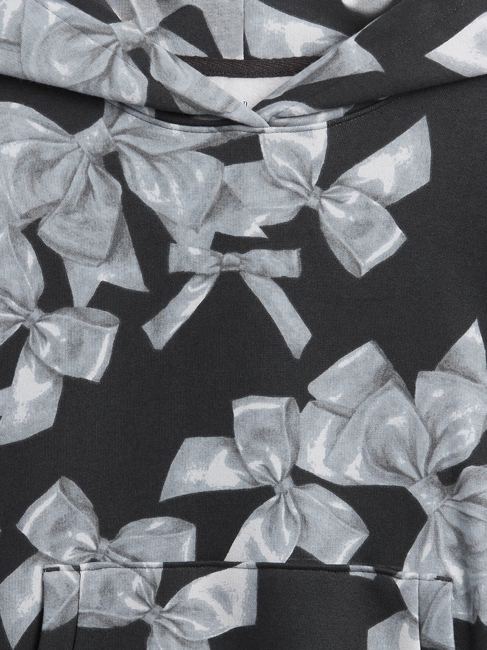 オーバーサイズ リボン パーカー (キッズ)-4