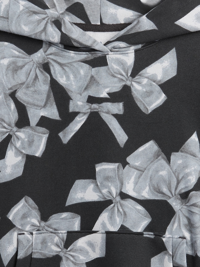 オーバーサイズ リボン パーカー (キッズ)-4