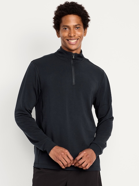 Recharge Knit Quarter-Zip Pullover