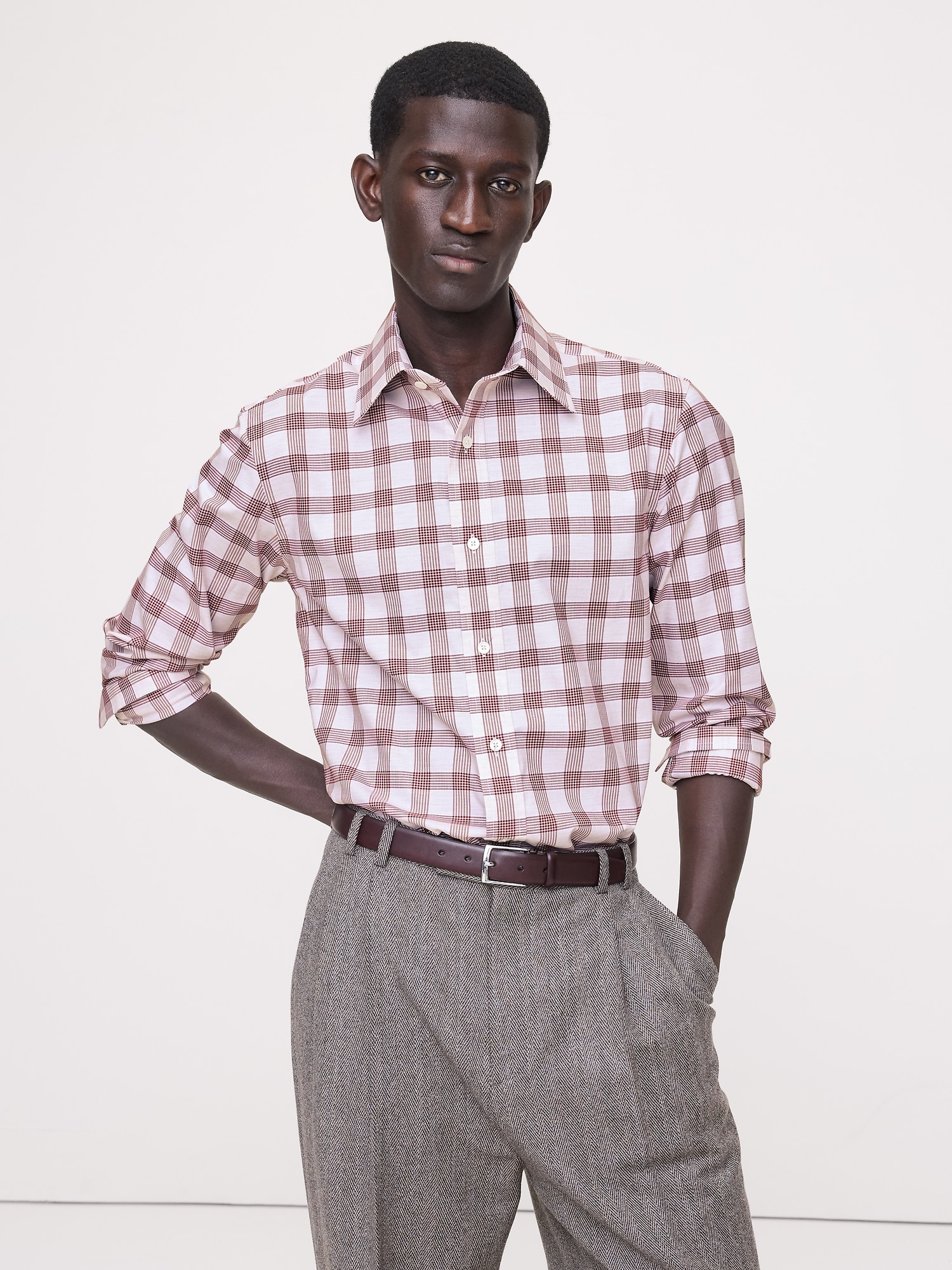 CHEMISE HABILLÉE AJUSTÉE INFROISSABLE