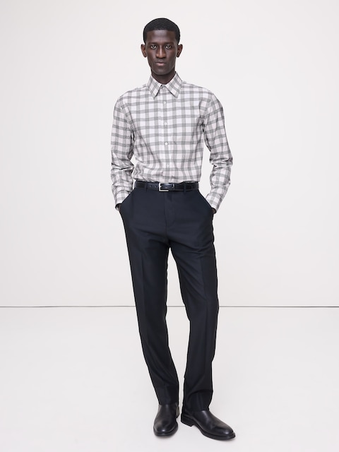 Slim-Fit Wrinkle-Resistant Dress Shirt