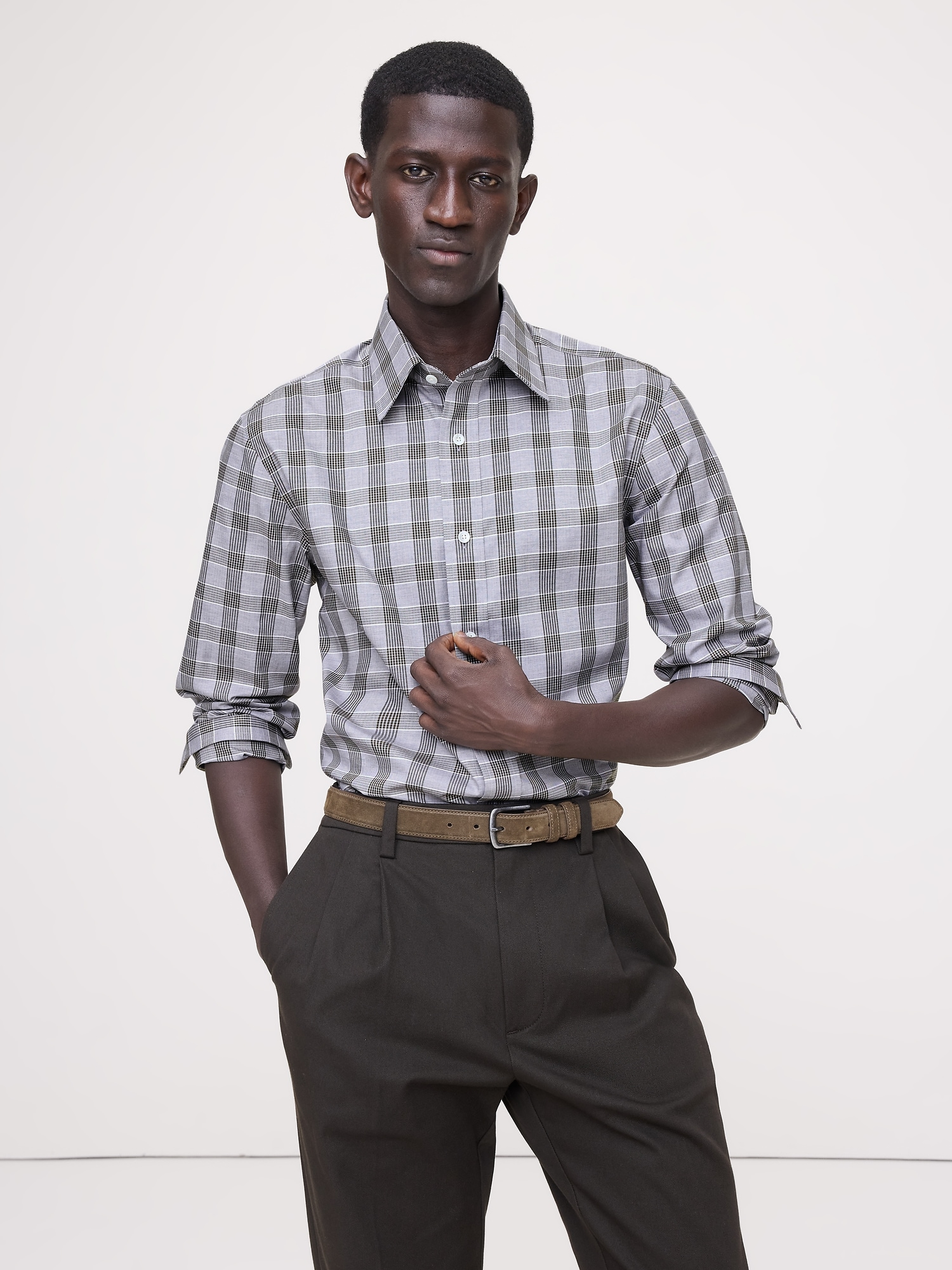 CHEMISE HABILLÉE AJUSTÉE INFROISSABLE