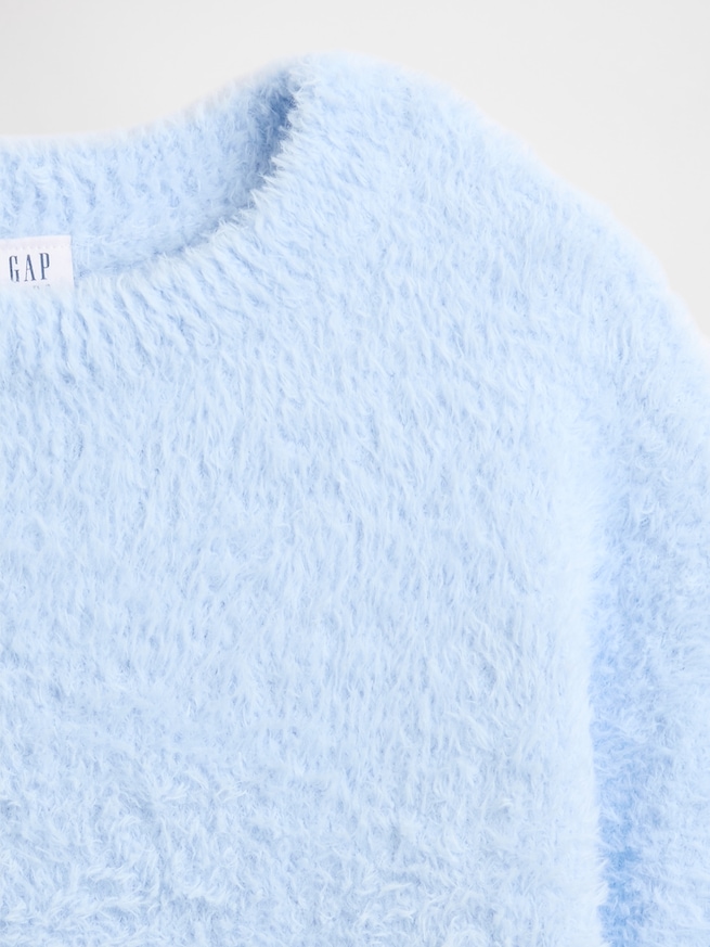 アイラッシュ クルーネックセーター (キッズ)-4