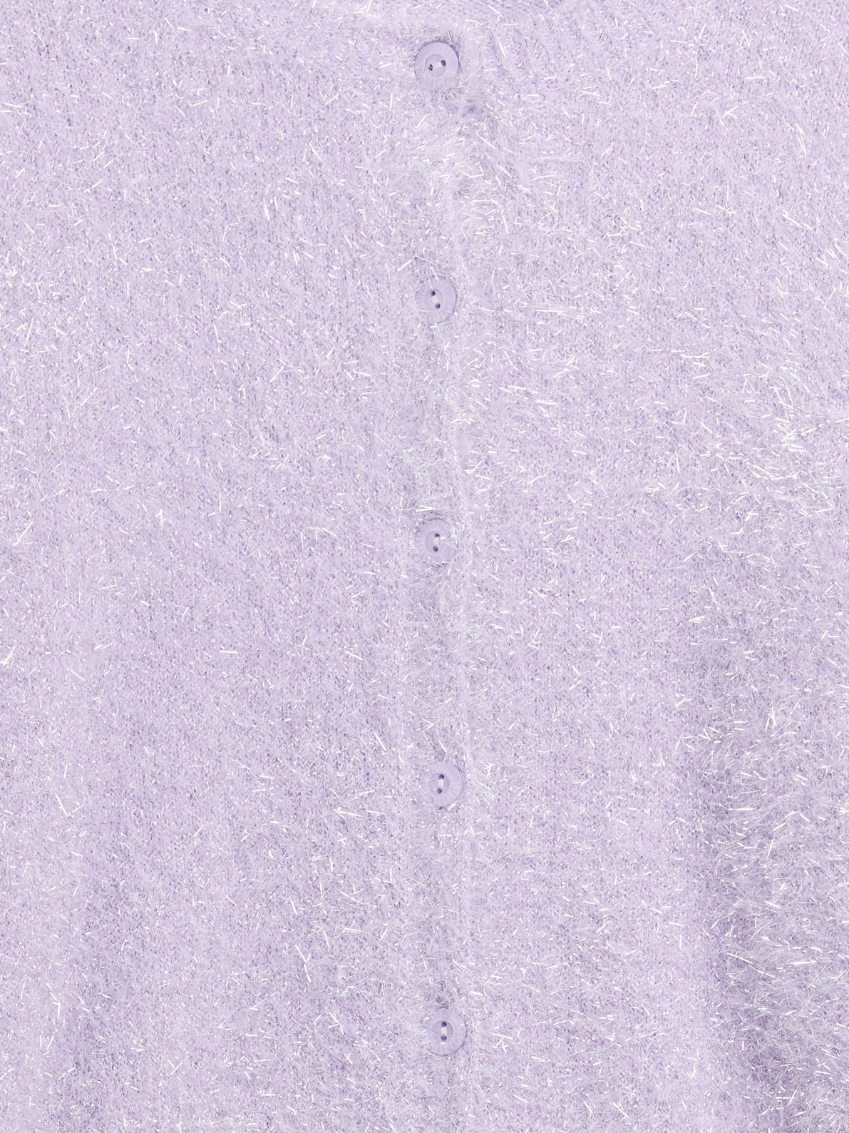 メタリック アイラッシュ ニットカーディガン (キッズ)-4