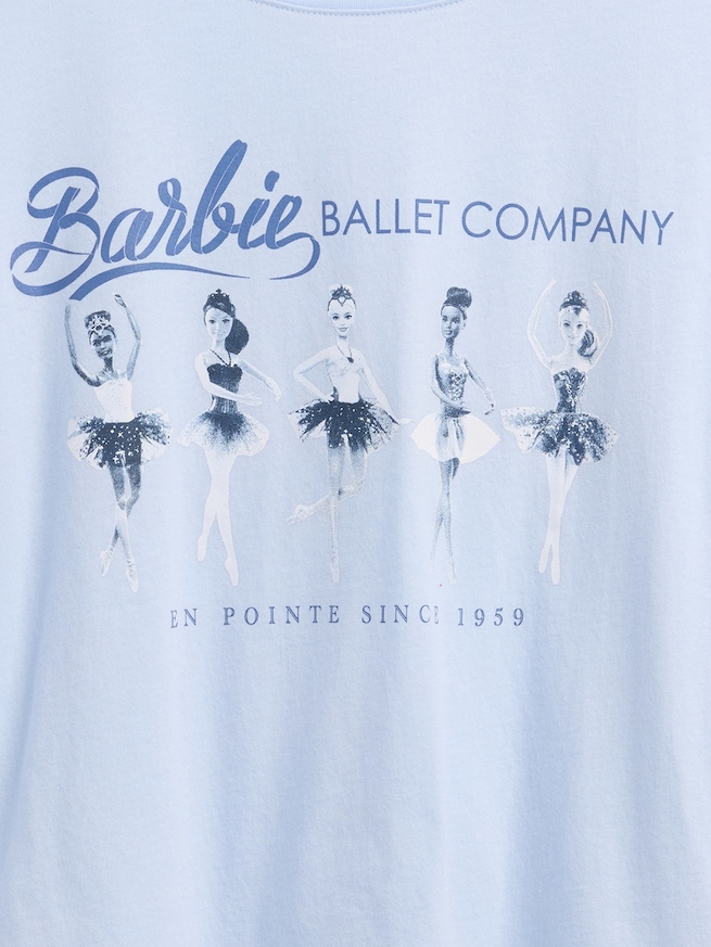 バービー オーバーサイズ グラフィックTシャツ (キッズ)-3
