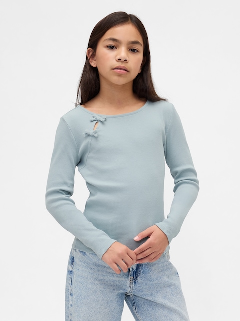 Kids Rib Bow T-Shirt