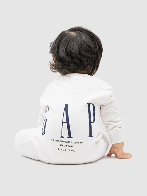 30th アニバーサリー GAPロゴ カバーオール（ベビー）