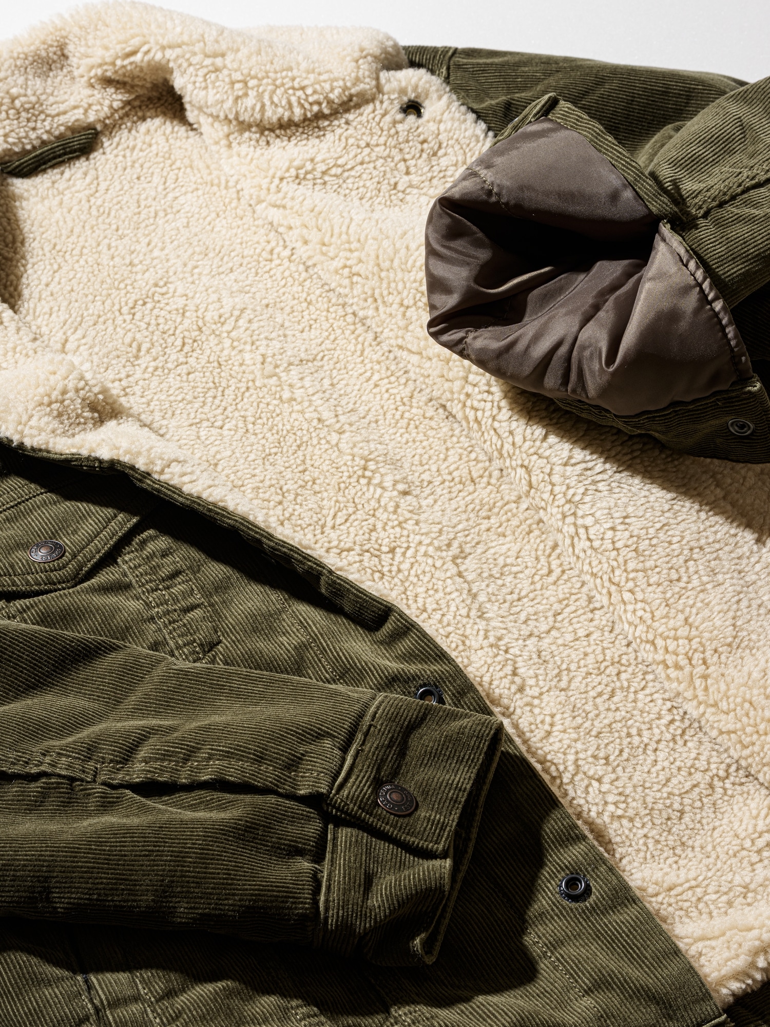 裏ボア アイコン コーデュロイジャケット-4