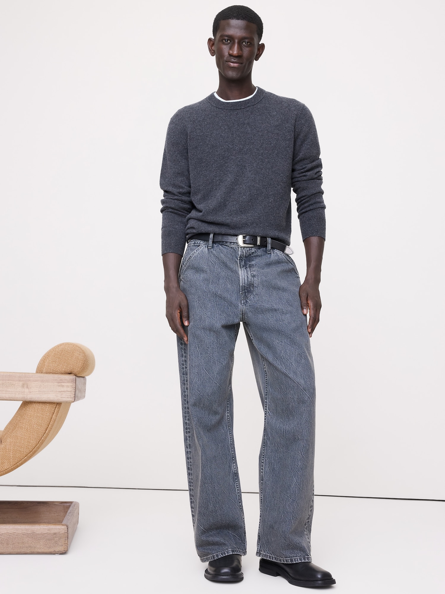 Cashmere Crew-Neck Sweater