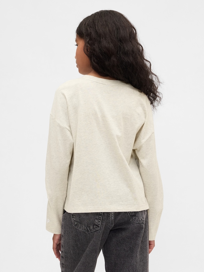 Gap × ディズニー オーバーサイズ グラフィックTシャツ (キッズ)-2