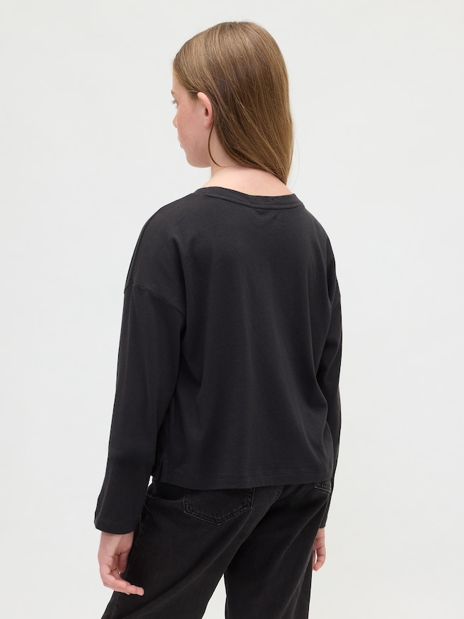 バービー オーバーサイズ グラフィックTシャツ (キッズ)-2