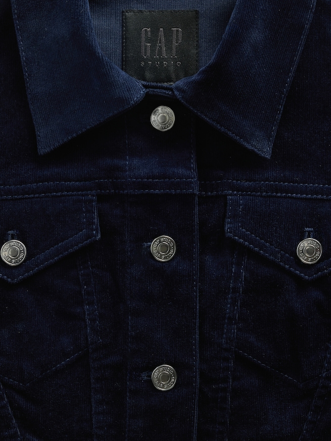 GapStudio フィット アイコン コーデュロイジャケット-5