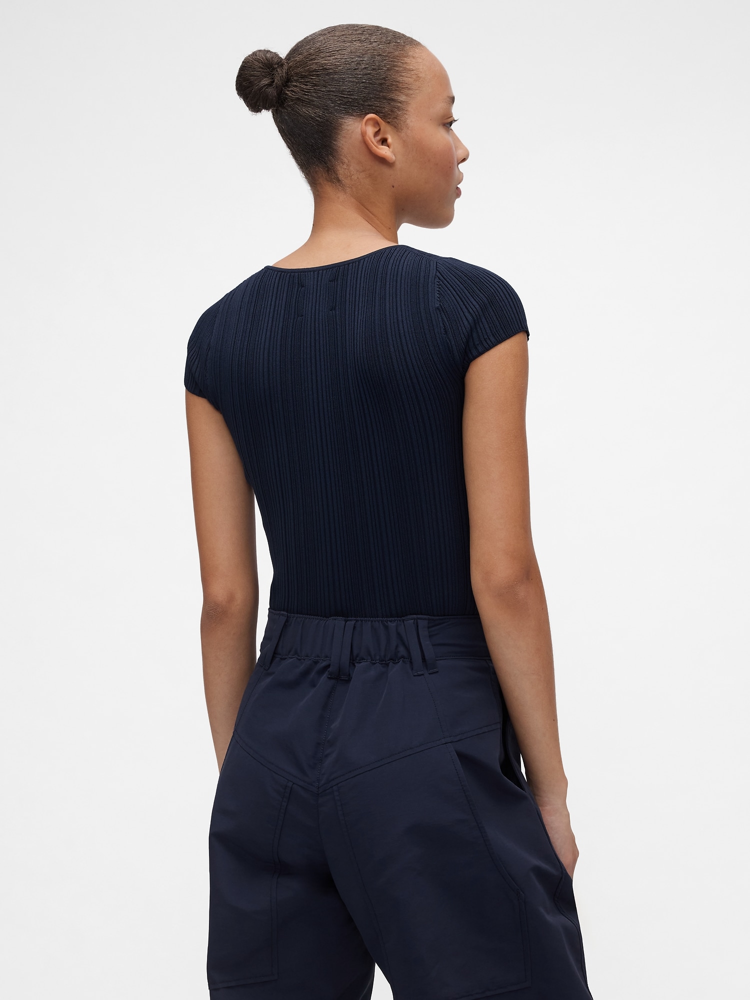 GapStudioリブTシャツ-3