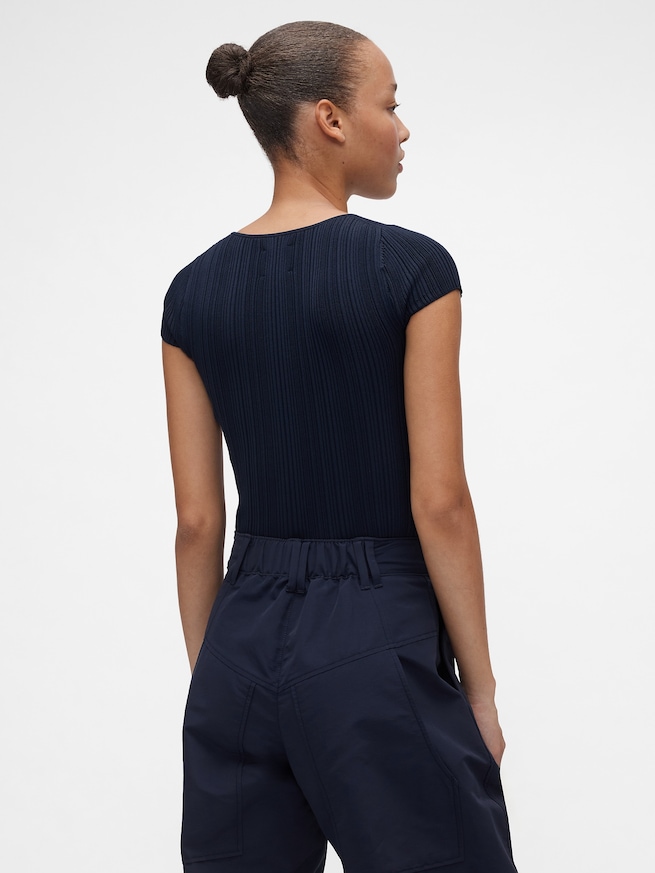 GapStudioリブTシャツ-3