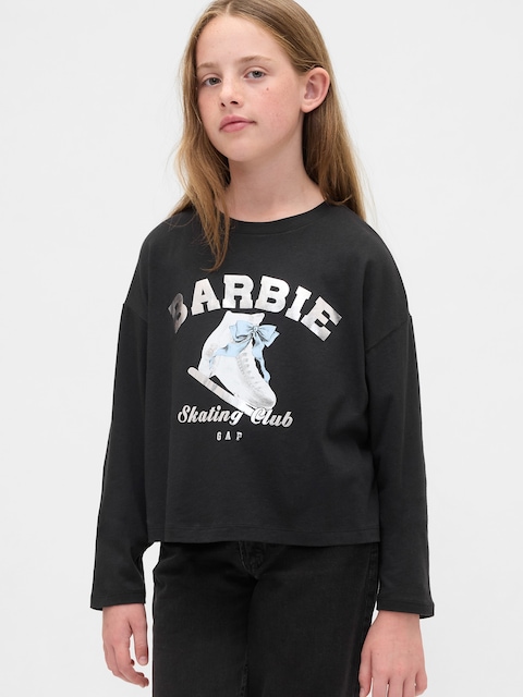 Kids Barbie Oversized Graphic T-Shirt