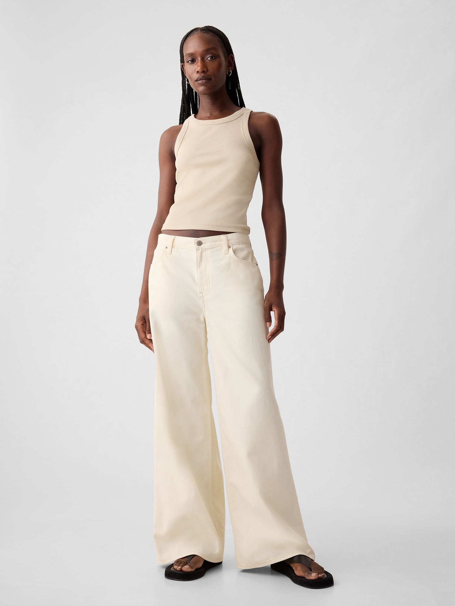 ミッドライズ ウルトラソフト バギーデニム