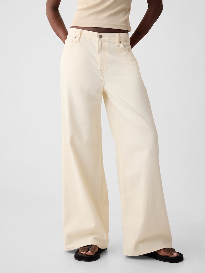 ミッドライズ ウルトラソフト バギーデニム-1