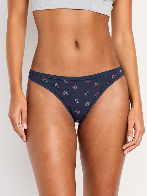 Low-Rise Everyday Cotton Thong