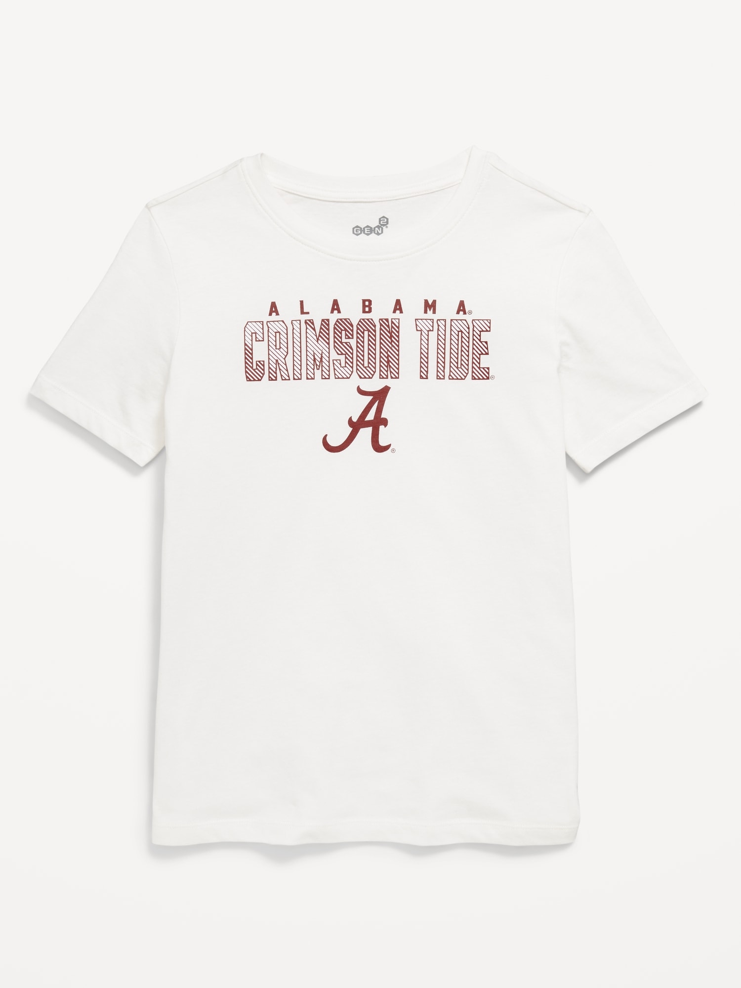 College Graphic Gender-Neutral T-Shirt for Kids