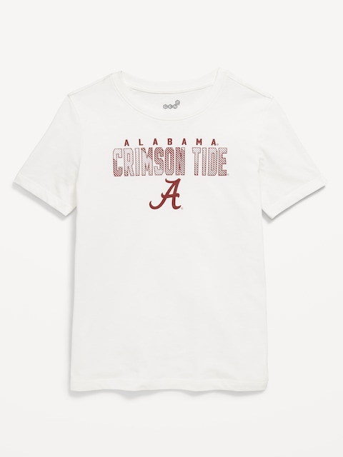 College Graphic Gender-Neutral T-Shirt for Kids