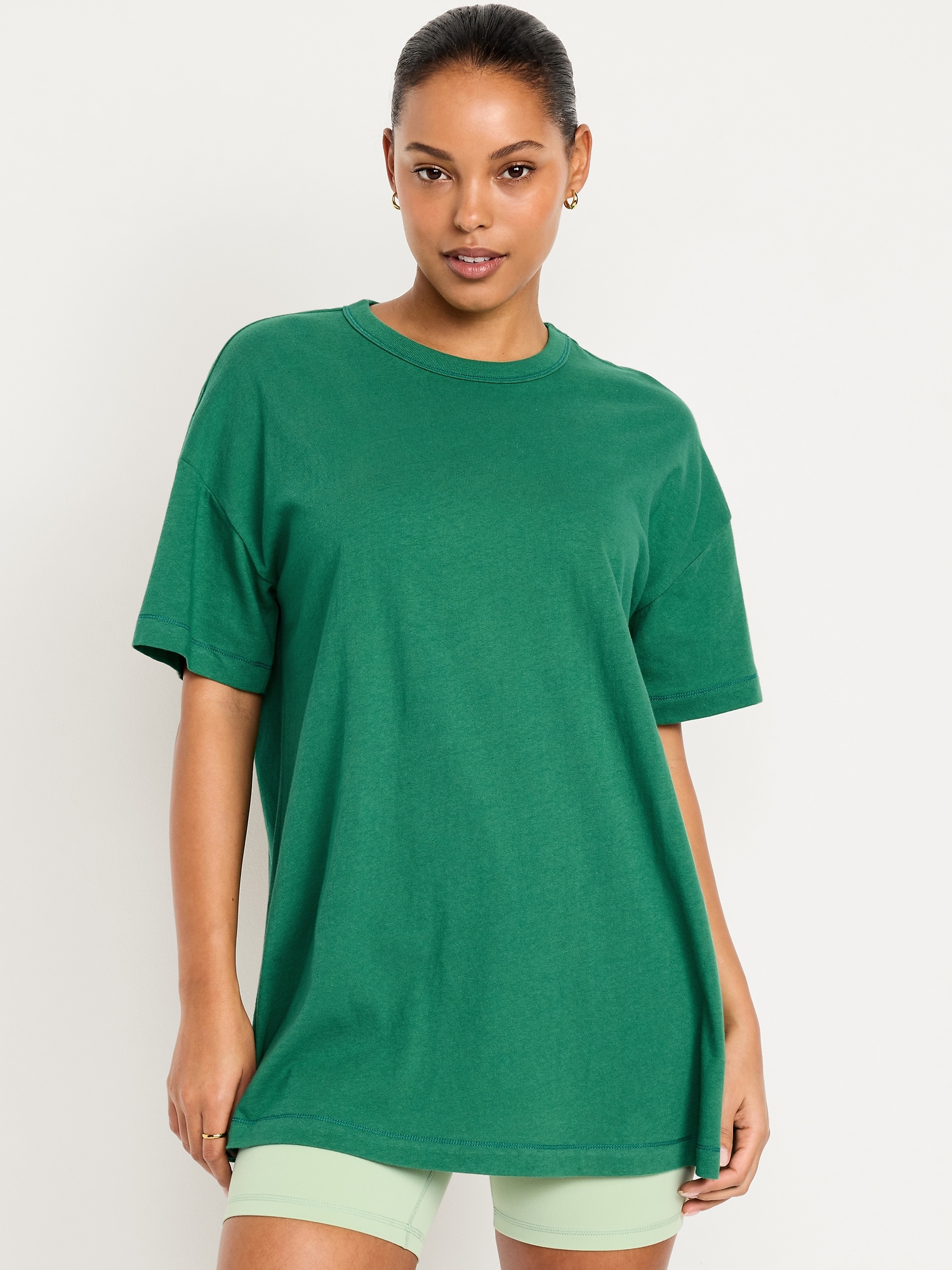 T-SHIRT TUNIQUE PASSE-PARTOUT SURDIMENSIONNÉ
