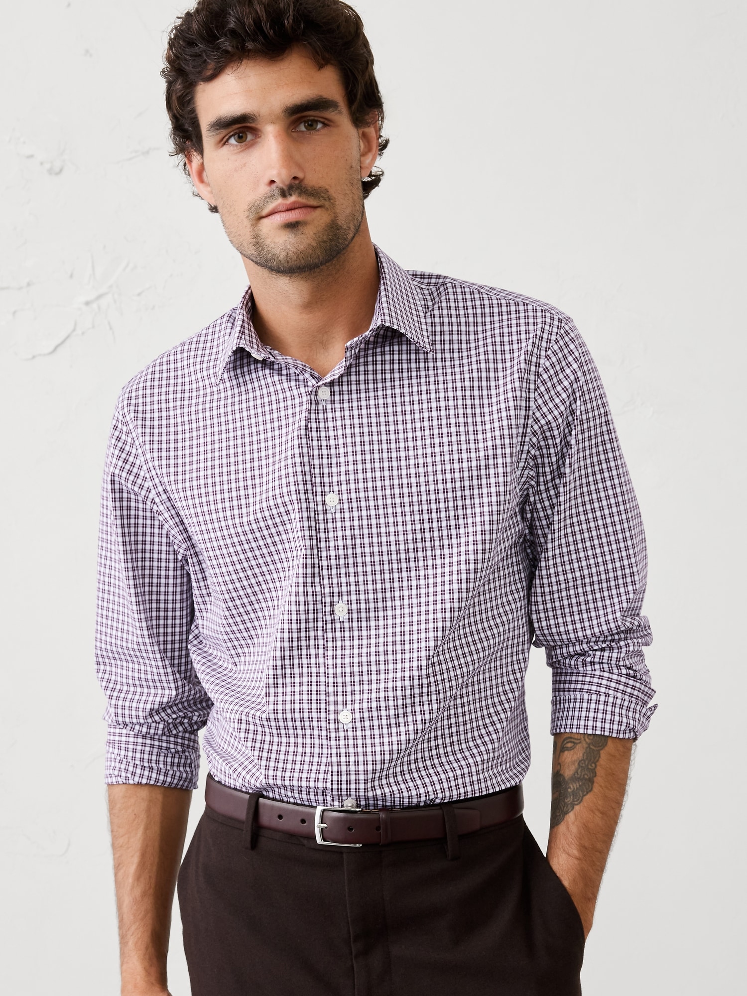 Athletic-Fit Dress Shirt
