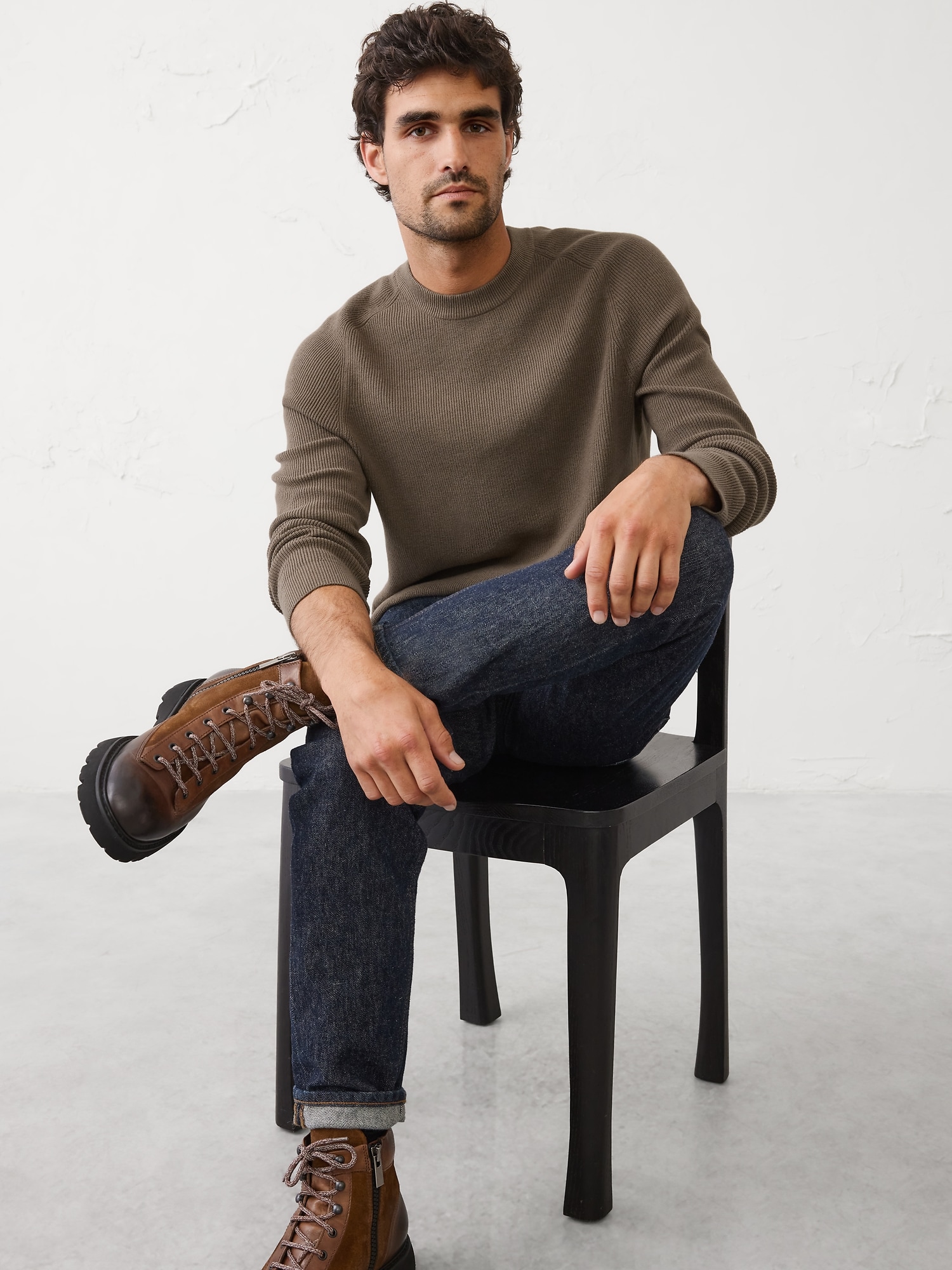 Cloud Soft Ribbed Sweater