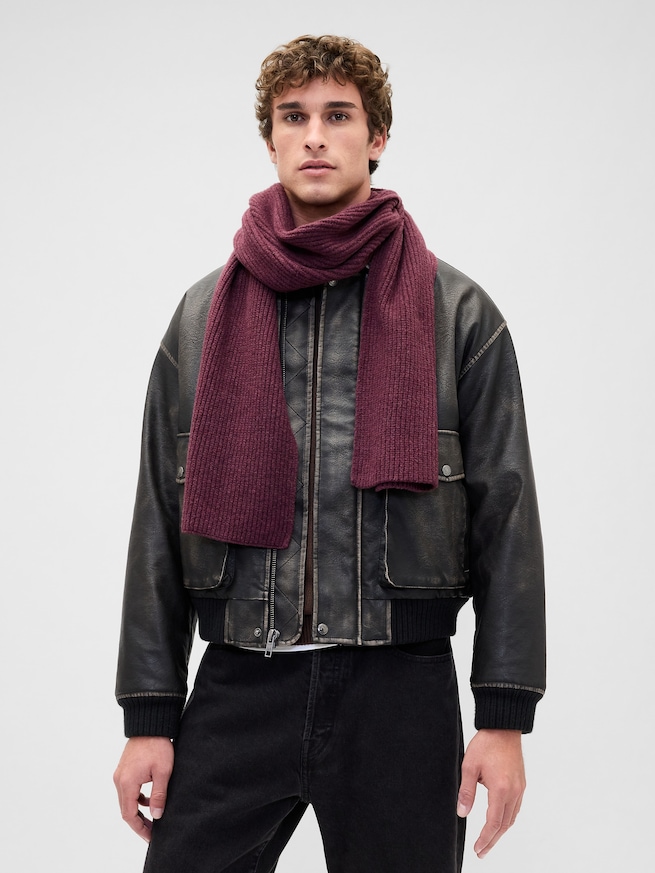 CashSoft カシミヤタッチ マフラー-0