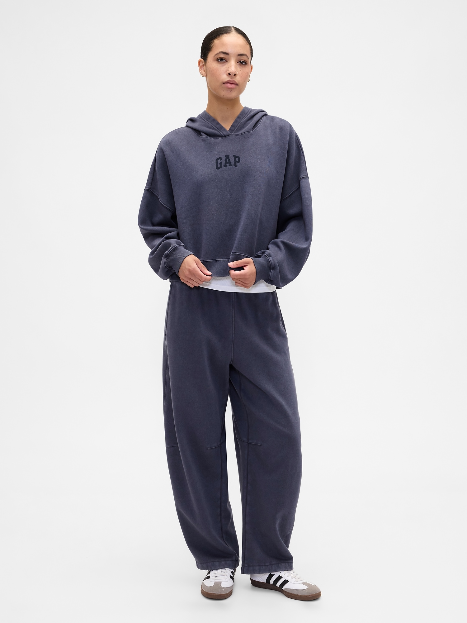 Pull-On Barrel Sweatpants