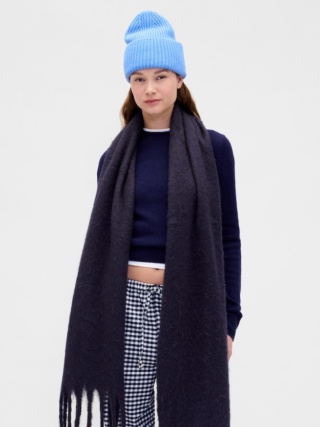 CashSoft カシミヤタッチ ビーニー-1