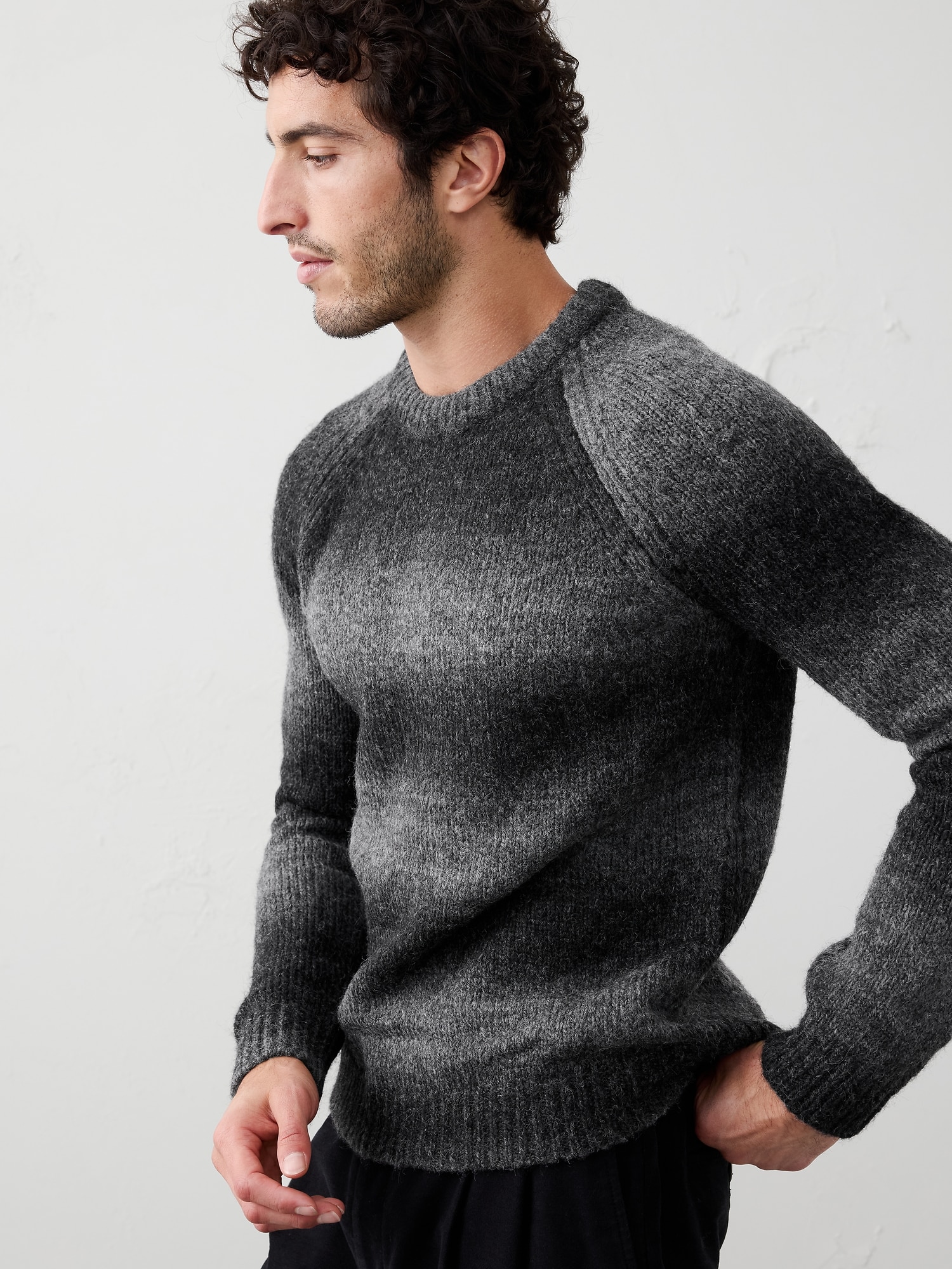 CHANDAIL DUVETEUX OMBRÉ