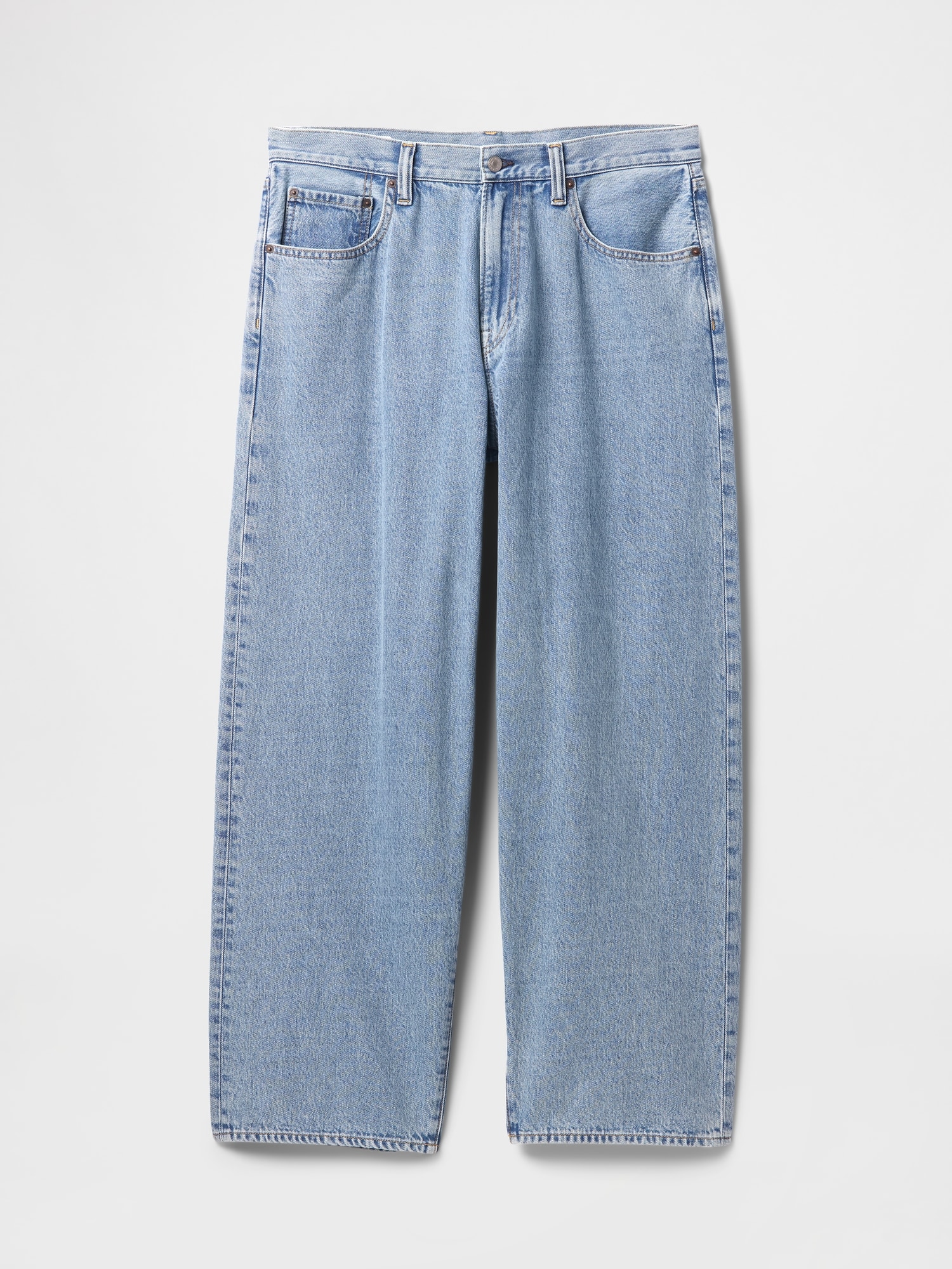  SUPER BAGGY デニム 32/30 グレー スーパーバギーデニム - デニムグレー - Men | H&M JP