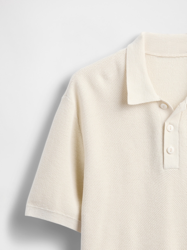 リラックス セーターポロシャツ (キッズ)-5