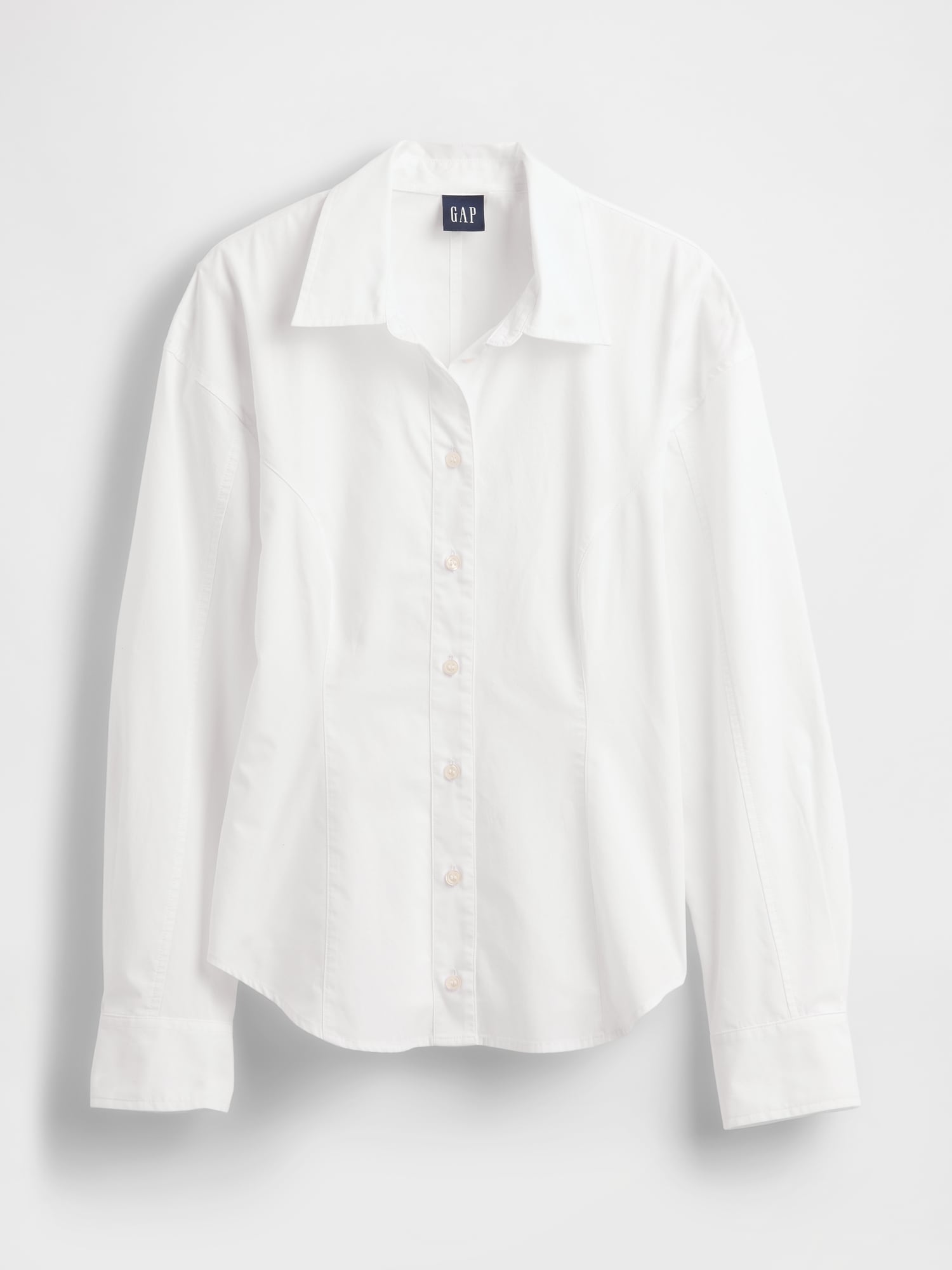Organic Cotton Poplin Dolman Classic Shirt