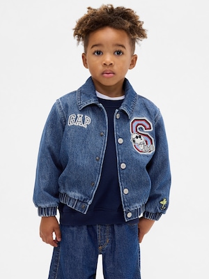スヌーピー GAPロゴ デニムジャケット (幼児・ベビー)