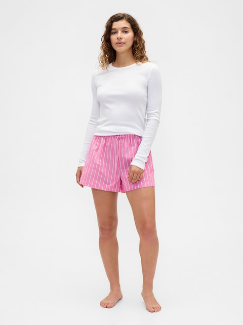 Poplin PJ Shorts