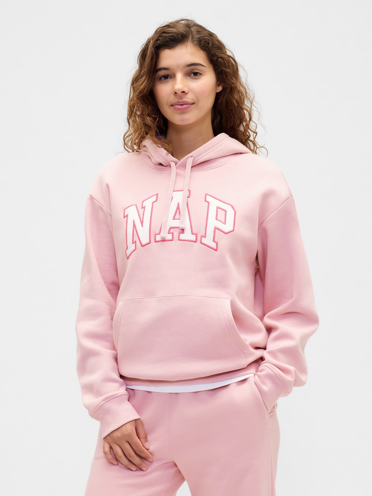 Oversized Gap Nap Logo Hoodie