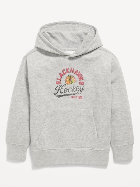 CHANDAIL À CAPUCHON À IMPRIMÉ DE LA LNH UNISEXE POUR ENFANT