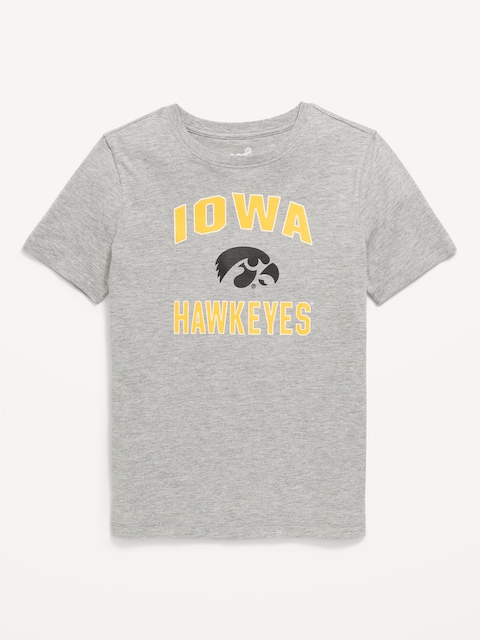 College Graphic Gender-Neutral T-Shirt for Kids