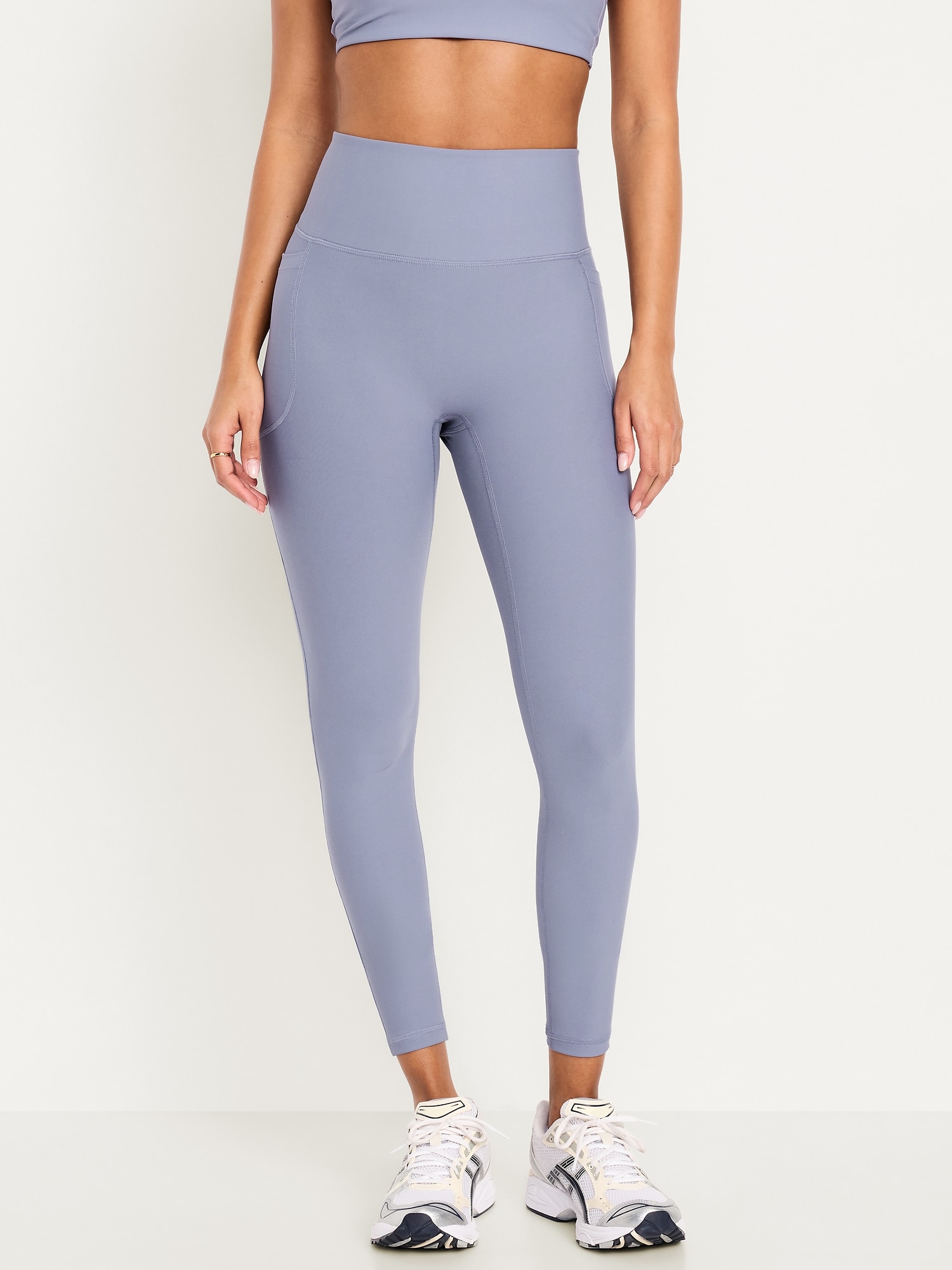 Extra-High Waisted PowerSoft Boundless 7/8 Pocket Leggings – No Front Seam