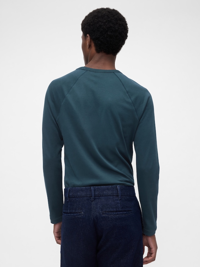 GapStudio スーピマ® コットンTシャツ-3