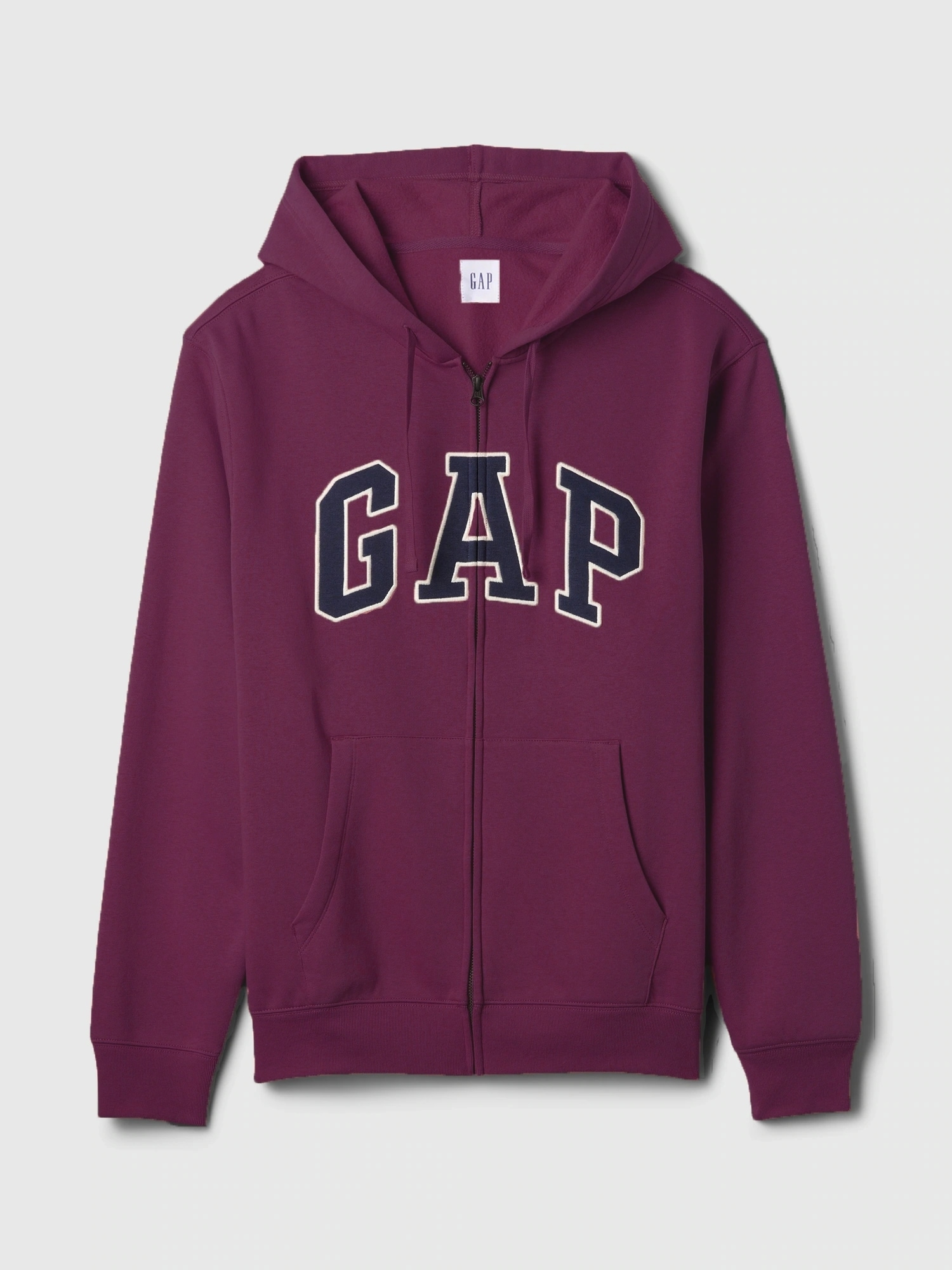 リラックス GAPロゴ ジップアップパーカー　XL GAP パーカー リラックス GAPロゴ ジップアップパーカー(ユニセックス