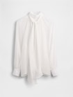 GapStudio シアー ボウタイシャツ-4